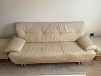 Echt Leder Couch+Sessel+2 Hocker Bochum - Bochum-Mitte Vorschau
