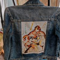 Jacke mit Kunst Motive Nordrhein-Westfalen - Bünde Vorschau