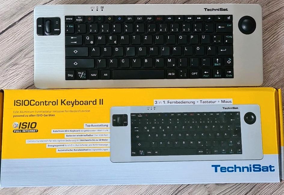 Technisat ISIO CONTROL Keyboard II Tastatur für TV ( 0002/3850 ) in Zwickau