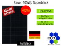 Bauer 405Wp Superblack BS-108M10HBB Fullblack deutsch Solar Modul Kr. Dachau - Markt Indersdorf Vorschau