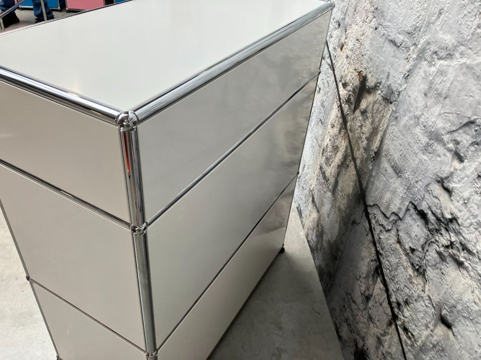 RESERVIERT USM Haller Sideboard Higboard Regal weiß Klappe Auszug in Stuttgart