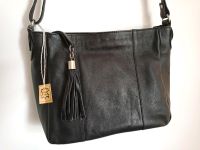 Handtasche schwarz Leder Damen BHT 30x23x10 neu Bayern - Fürstenfeldbruck Vorschau