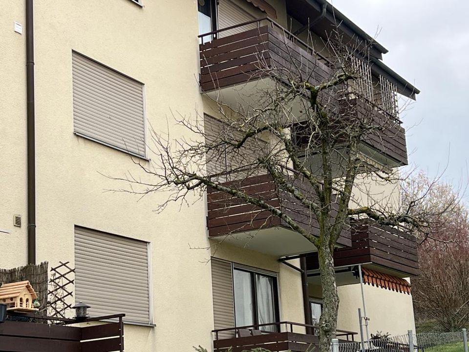 Tolle 2 Zimmer-Obergeschosswohnung mit Garage in Geislingen an der Steige