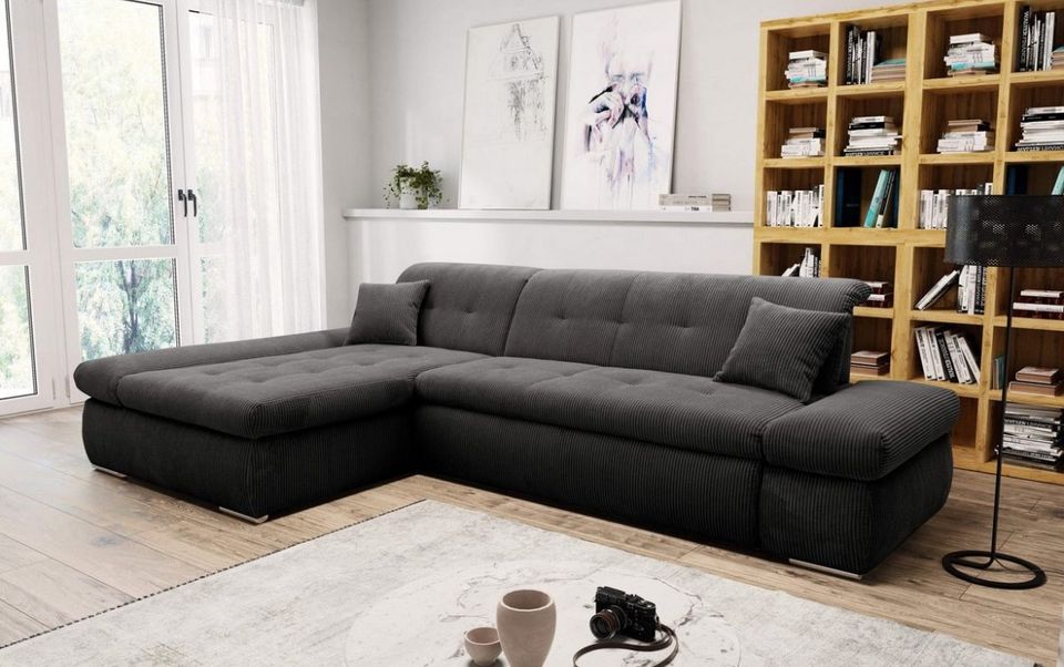 Ecksofa, L Couch, Polstergarnitur, Wohnzimmer UVP  2.449€ in Münchhausen