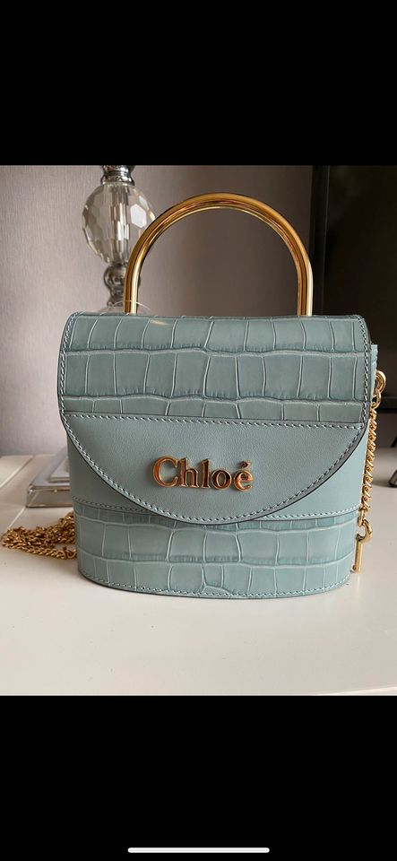 Chloé Aby Look Tasche Faded Blue in Bischofroda