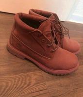 Timberland Waterproof  Boots Stiefel Gr.38 rot Hessen - Bad Schwalbach Vorschau