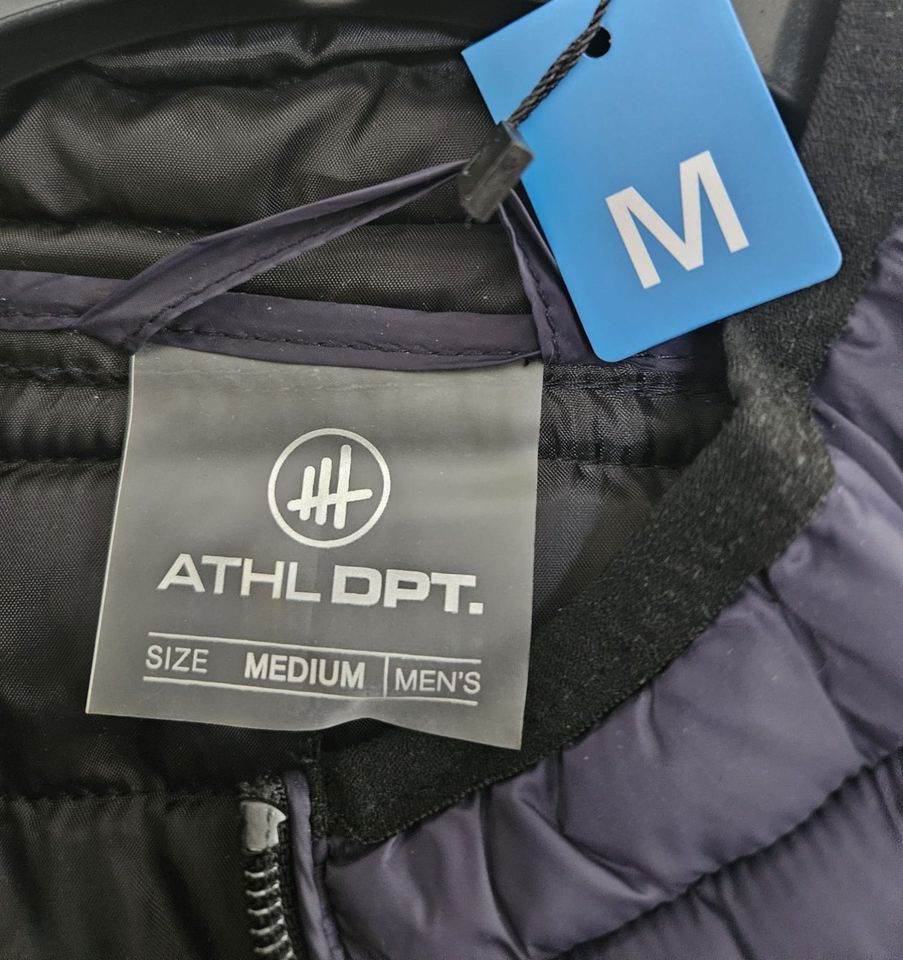 Athl DPT. Herren Sportjacke, Weste, ärmellos, blau, Neuware, Gr.M in Ludwigshafen