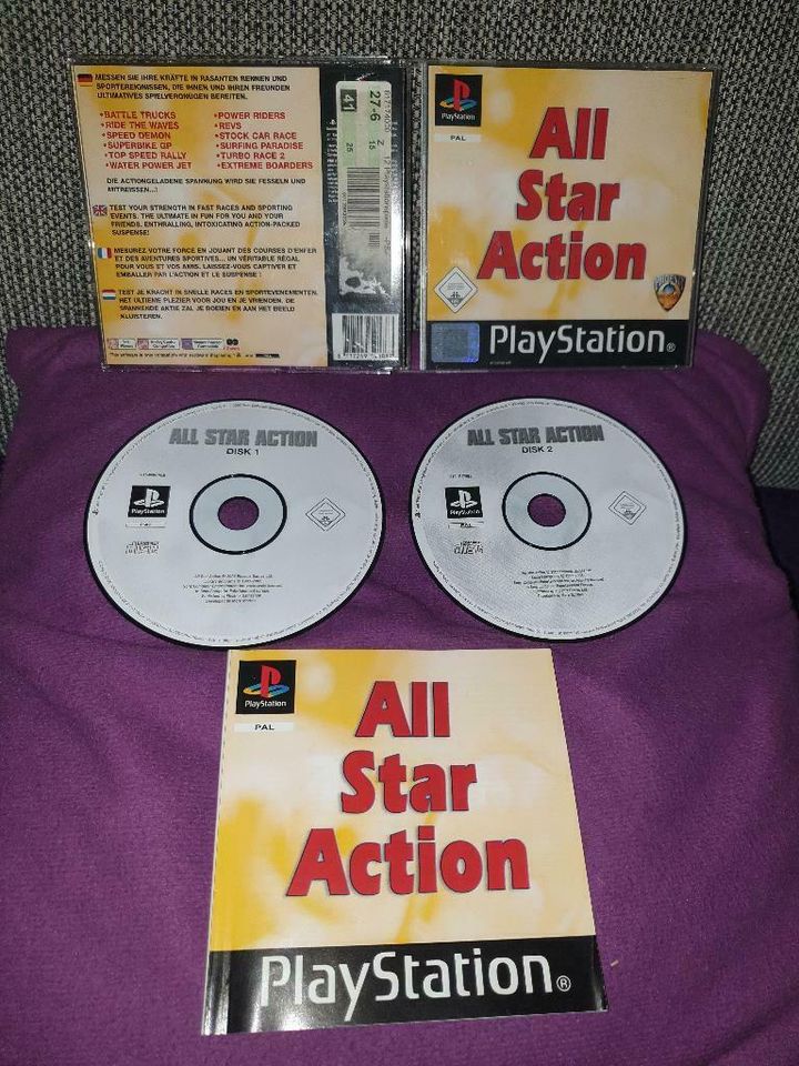 All Star Action (Sony PlayStation 1 / PS1) in Mühlhausen