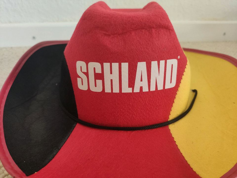 Schland Hut TV total, Deutschland Cowboyhut, Fußball in Weyhausen