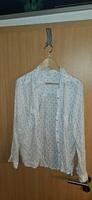 Promod Damen Bluse langarm Gr 38 M weiß Oberteil Shirt Leipzig - Schönefeld-Abtnaundorf Vorschau