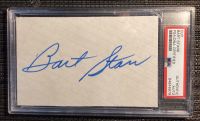 Autogramm von NFL HOFer Bart STARR, Green Bay PACKERS, PSA COA Niedersachsen - Hinte Vorschau