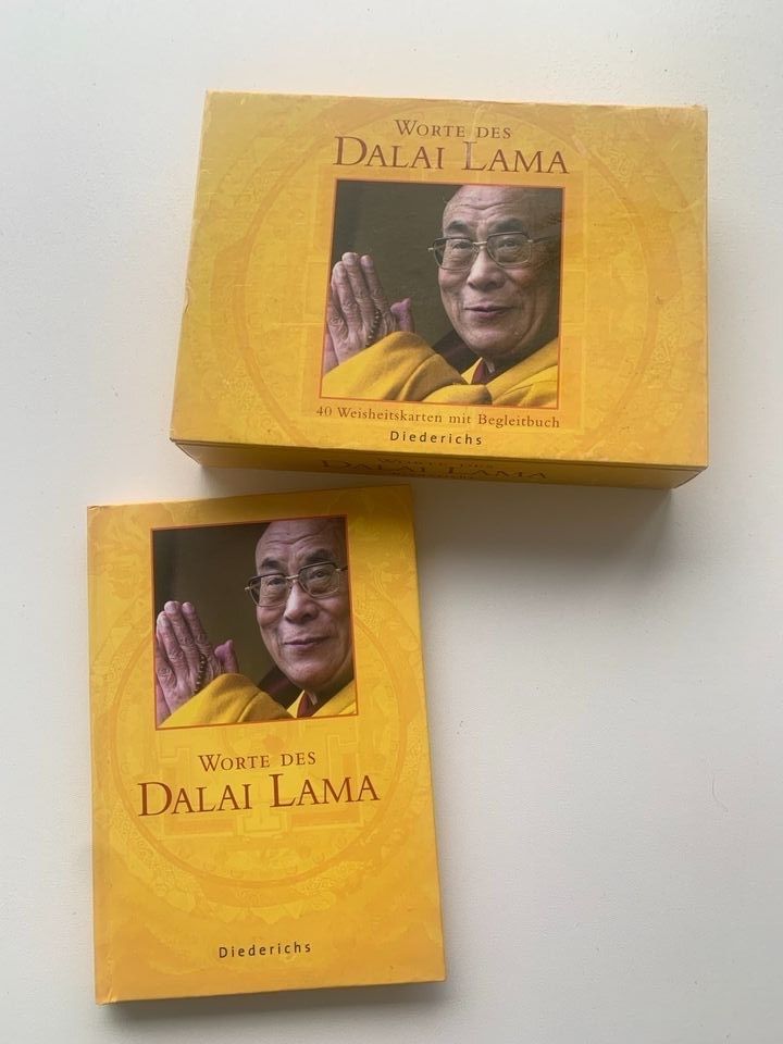 Dalia Lama Weisheitskarten Begleitbuch in Freiburg im Breisgau