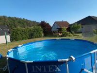 Pool mit einer neuwertigen Sandfilteranlage und viel Zubehör Hessen - Hohenahr Vorschau