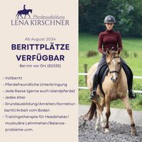 Beritt - Trainingstherapie, Korrektur, Grundausbildung Bayern - Weilheim i.OB Vorschau