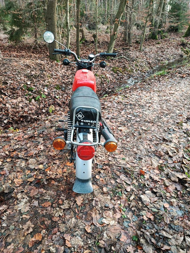 Simson mit Papieren  B2-4 in Zeulenroda