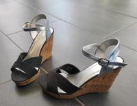 Sandalen mit Keilabsatz, Gr. 37 Hessen - Nidda Vorschau