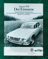 Jaguar XJ6 Werbung Reklame 1972 Niedersachsen - Danndorf Vorschau