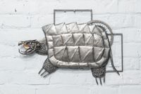 Dreidimensionale paneel, Geierschildkröte, Schildkröte, Aus Stahl Neustadt - Hohentor Vorschau