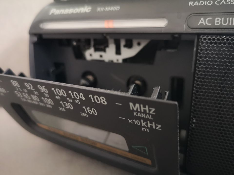 Vintage Cassetten Radio-Recorder Panasonic RX-M40D in Braunschweig
