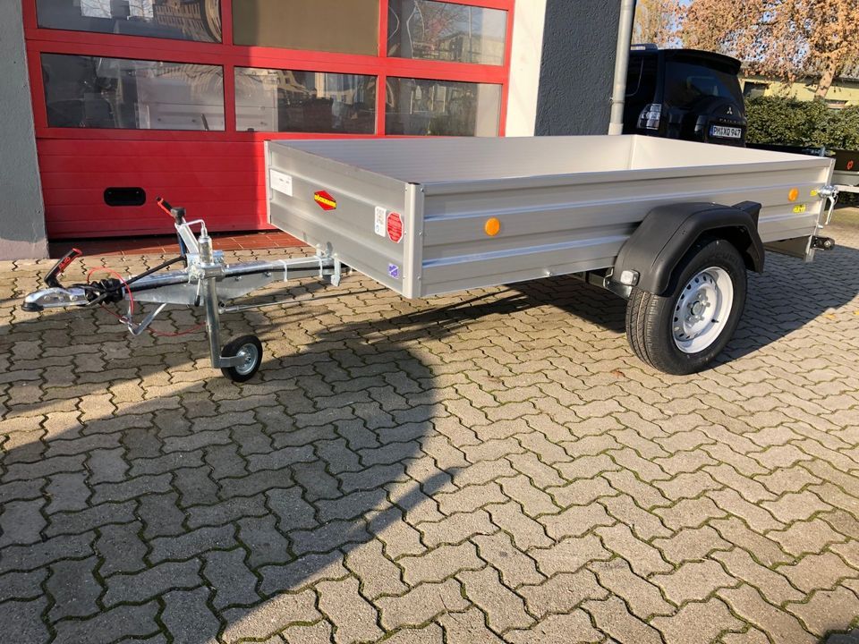 Böckmann Tieflader Alu PKW Anhänger 1350 kg 2,5 x 1,3 m in Lutherstadt Wittenberg