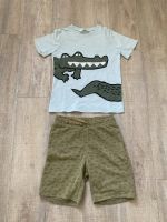 Zweiteiler Shorts und Shirt H&M Jungen Grösse 122 Krokodil Thüringen - Schimberg Vorschau