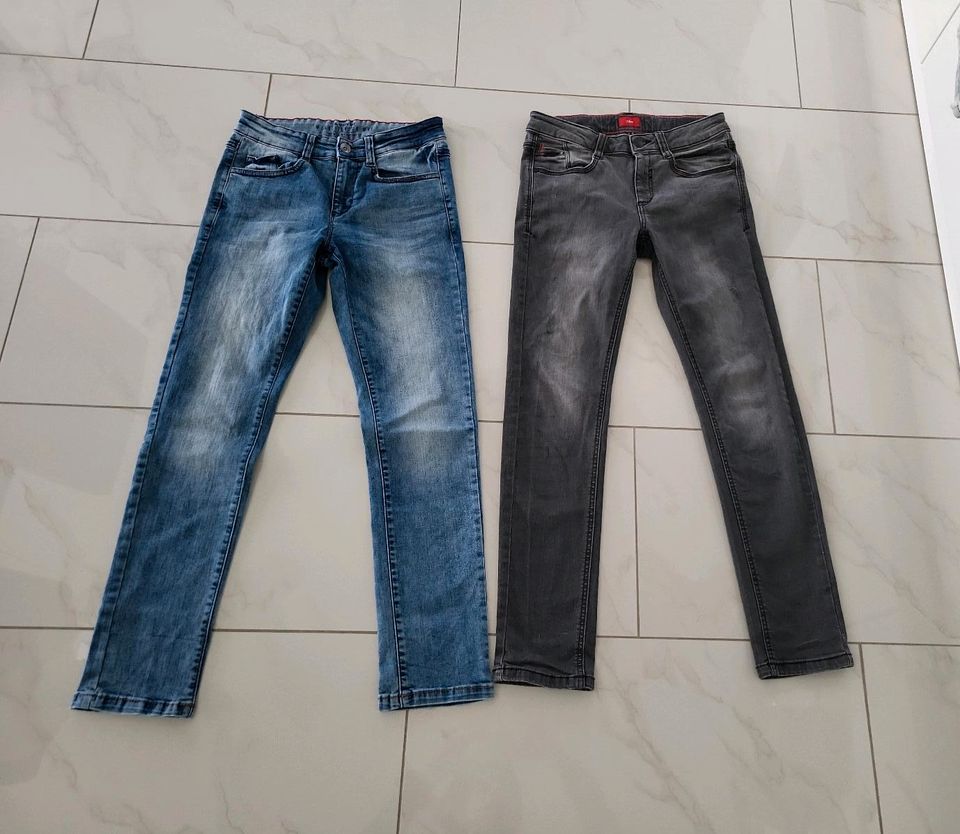 2 S.Oliver Jeans Hosen skinny slim fit Strecht Gr. 152 top Zustan in Altdorf bei Nürnberg