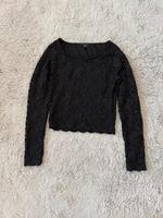 Spitzen-Longsleeve von Amisu in Schwarz Größe: S Bluse Top Hannover - Misburg-Anderten Vorschau