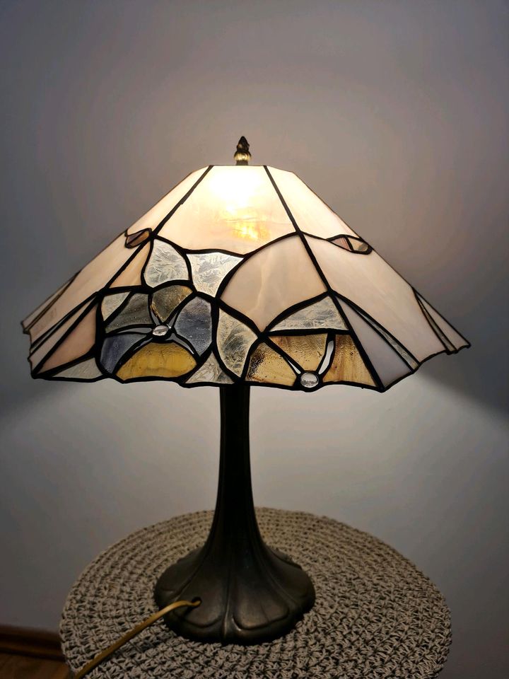 Tiffany Tischlampe 1960er in Herne