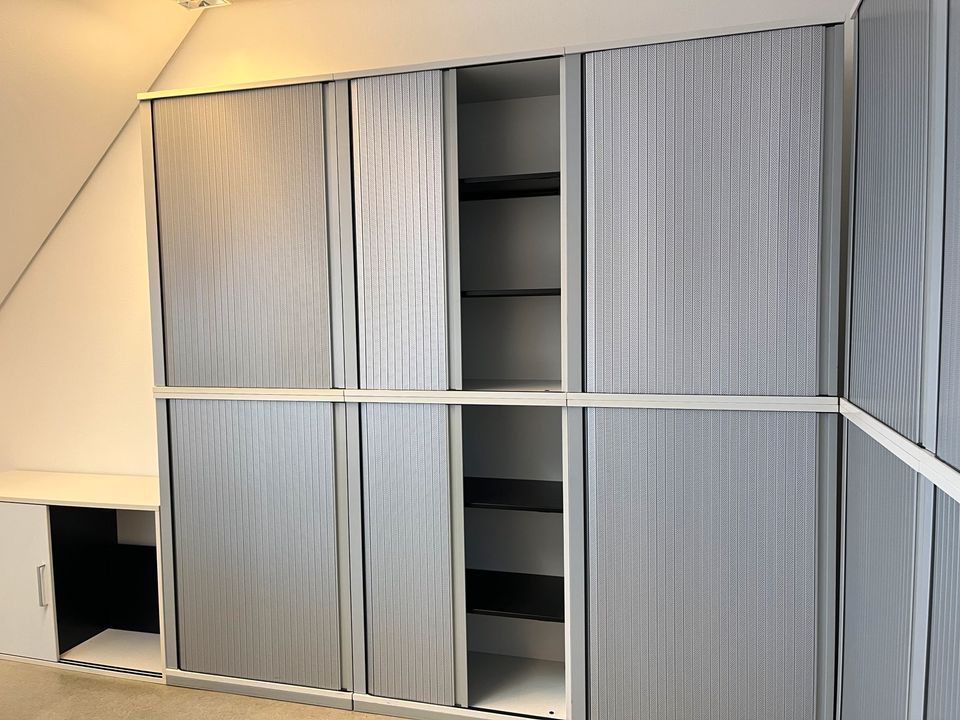 80x Aktenschrank Steelcase Sideboard 3OH weiß Büromöbel in Ergoldsbach