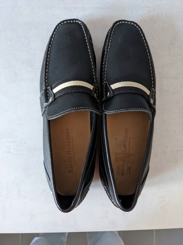 RALPH HARRISON Loafer schwarz Mokassins GR. 43 NEU (war 249€) 10 in Bielefeld