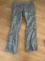 Stoff-Hose Damen von edc Gr.38 grau mit Muster Brandenburg - Velten Vorschau