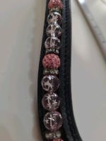 Pferde Stirnband, Leder, Strass pink weiß 36 cm ca wie NEU Kreis Ostholstein - Eutin Vorschau