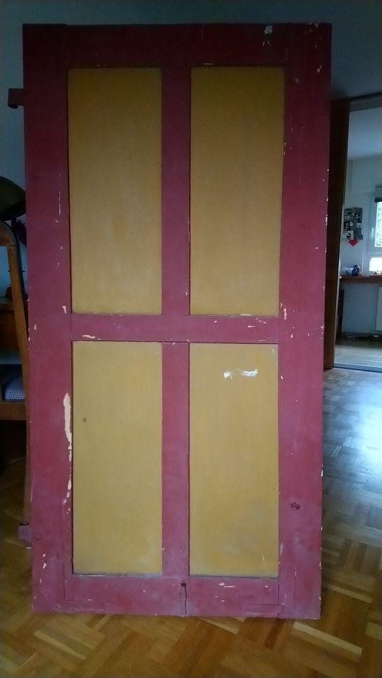 Kammertür antik vintage alte Tür Altbautür Beschläge in Hamburg