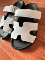 Sandalen Gr. 37 schwarz weiß Baden-Württemberg - Esslingen Vorschau