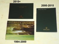 Rolex DayDate Booklet Broschüre Heft Manual Handbuch 1984-2015+ Saarland - Homburg Vorschau