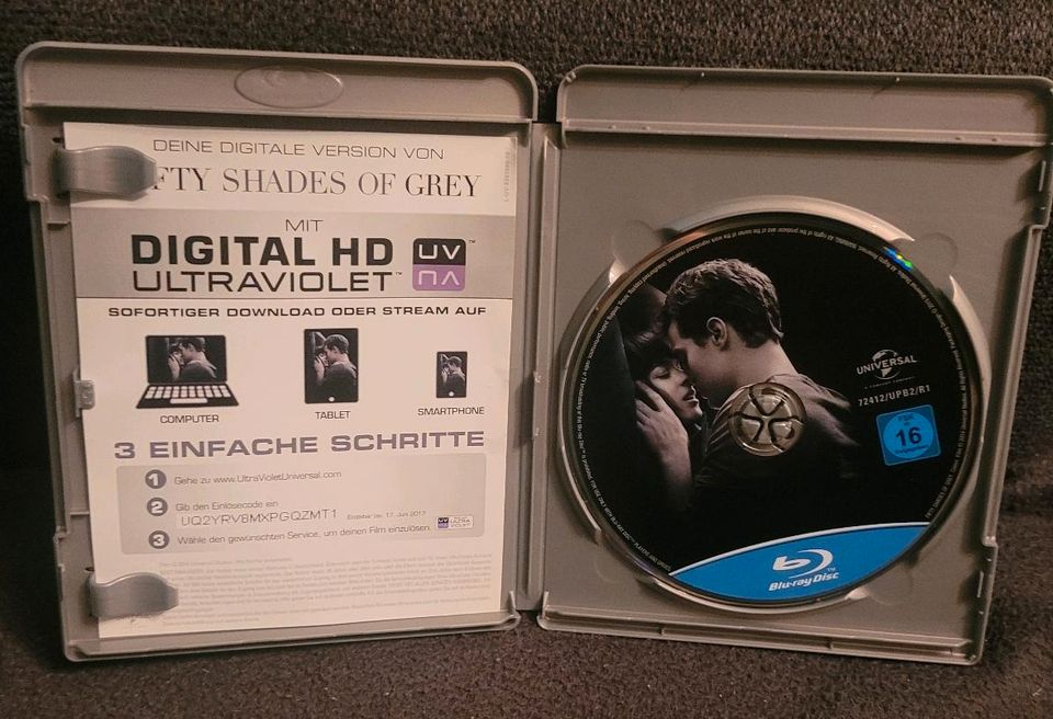 Fifty Shades of Grey Blue Ray in Buggingen