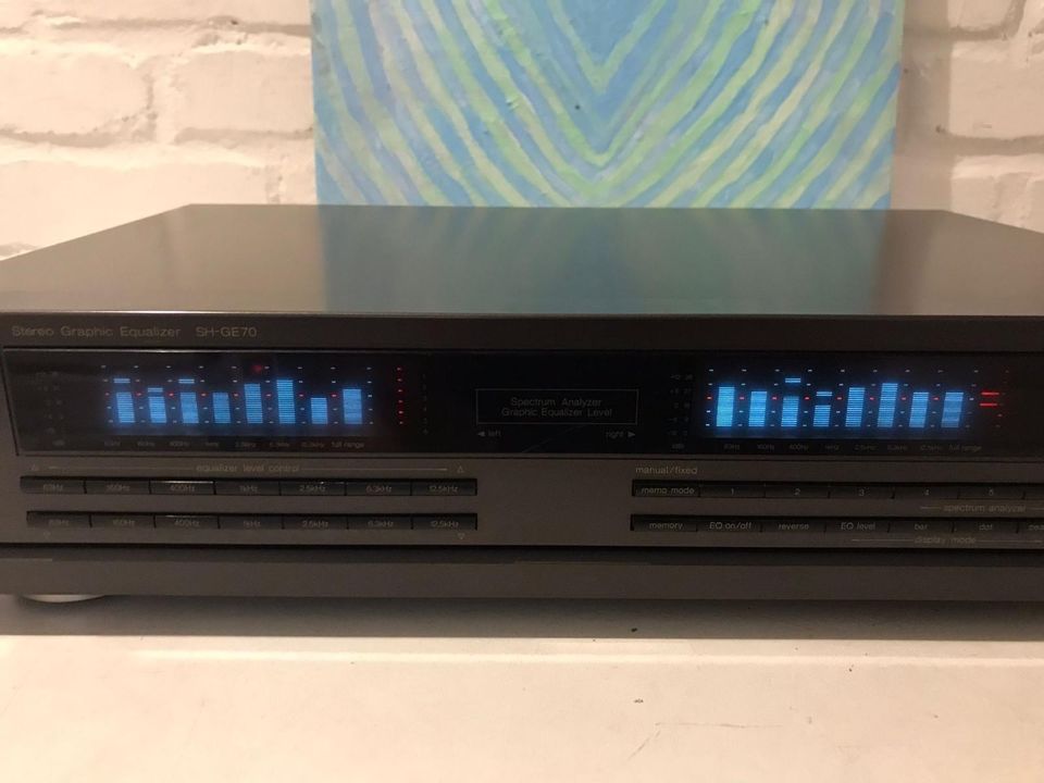 Technics SH-GE70 Equalizer spectrum Analyser in Essen