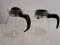 2 Kaffeekannen Kannen aus Glas mit Deckel Baden-Württemberg - Wimsheim Vorschau