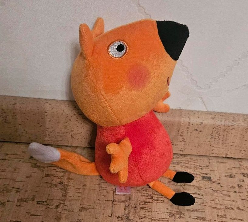 ty Freddy Fox Fuchs von Peppa Wutz Kuscheltier ca. 15 cm groß in Schwarme