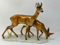 Hutschenreuther Kunstabteilung Figur Rehwild Bock mit Ricke Bayern - Hof (Saale) Vorschau