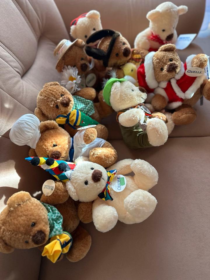 Bärchen Plüschfamilie neu mit Etikett Kuscheltiere Sammlung in Ochsenfurt