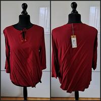 NEU Cecil Bluse Größen L dunkelrot weinrot Blusenshirt Hessen - Dautphetal Vorschau