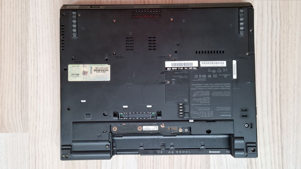 Laptop Lenovo T60 mit 4 GB RAM, und 80 GB Festplatte in Lübeck