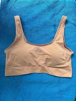 Adidas Bustier Sport BH Gr L 42-44 beige NEU! Brandenburg - Eichwalde Vorschau