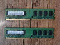 2GB DDR2-667 RAM (2x 1GB) 2Rx8, PC2-5300U - Samsung Sachsen - Bannewitz Vorschau