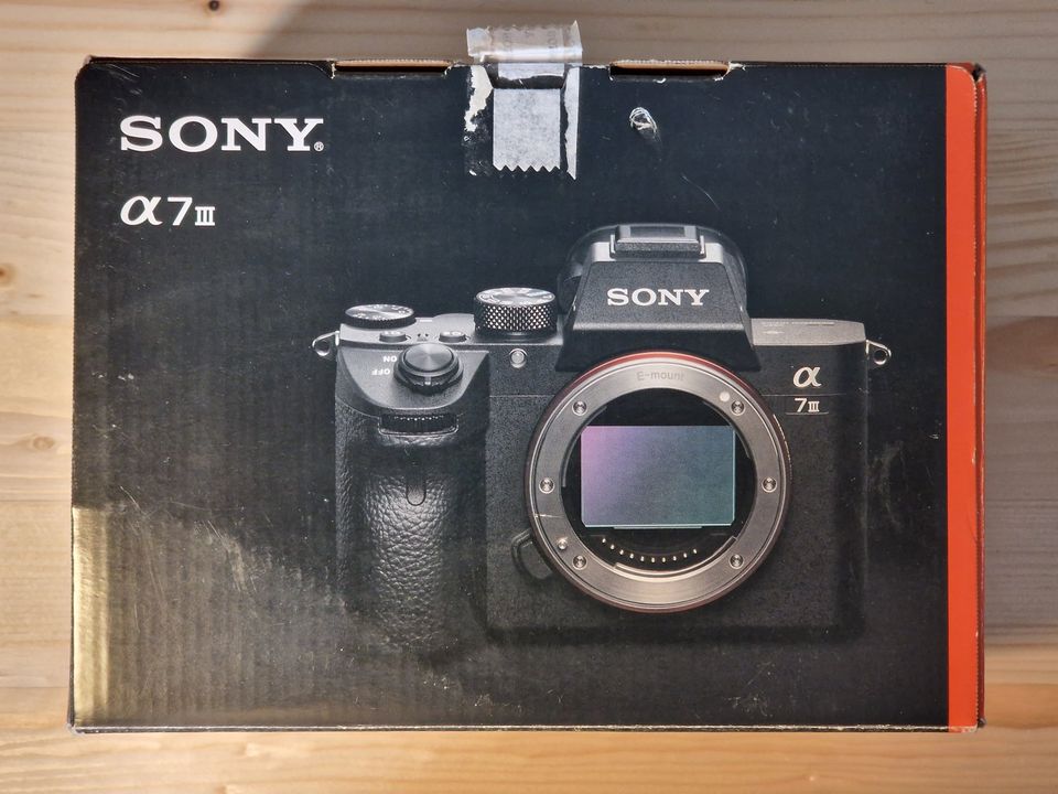 Sony a7 Mk iii OVP + Schutzhülle + 2x Neweer Akkus und Ladegerät in Stuhr