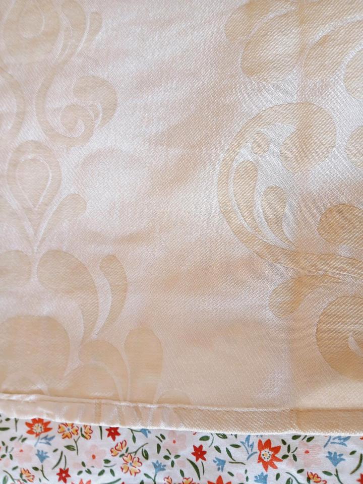 OESENSCHAL NEU SCHLAUFENSCHAL GARDINENSCHAL beige creme Rokoko in Haldensleben