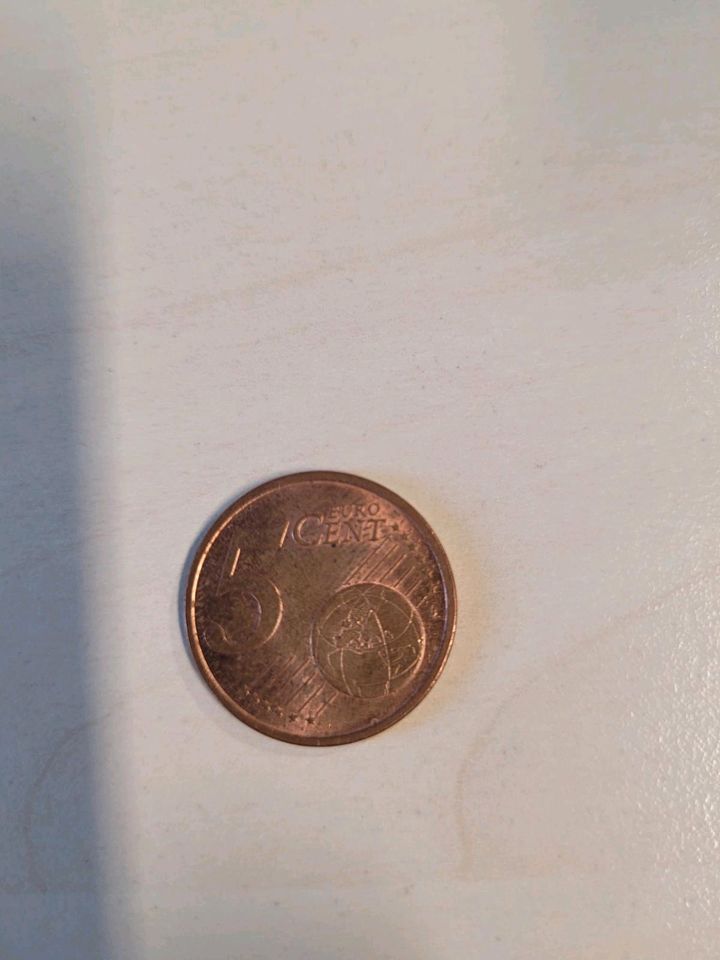 5 Cent Münze Italien 2002 in Markkleeberg