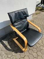 Schwingstuhl Sessel Leder schwarz Bayern - Berching Vorschau
