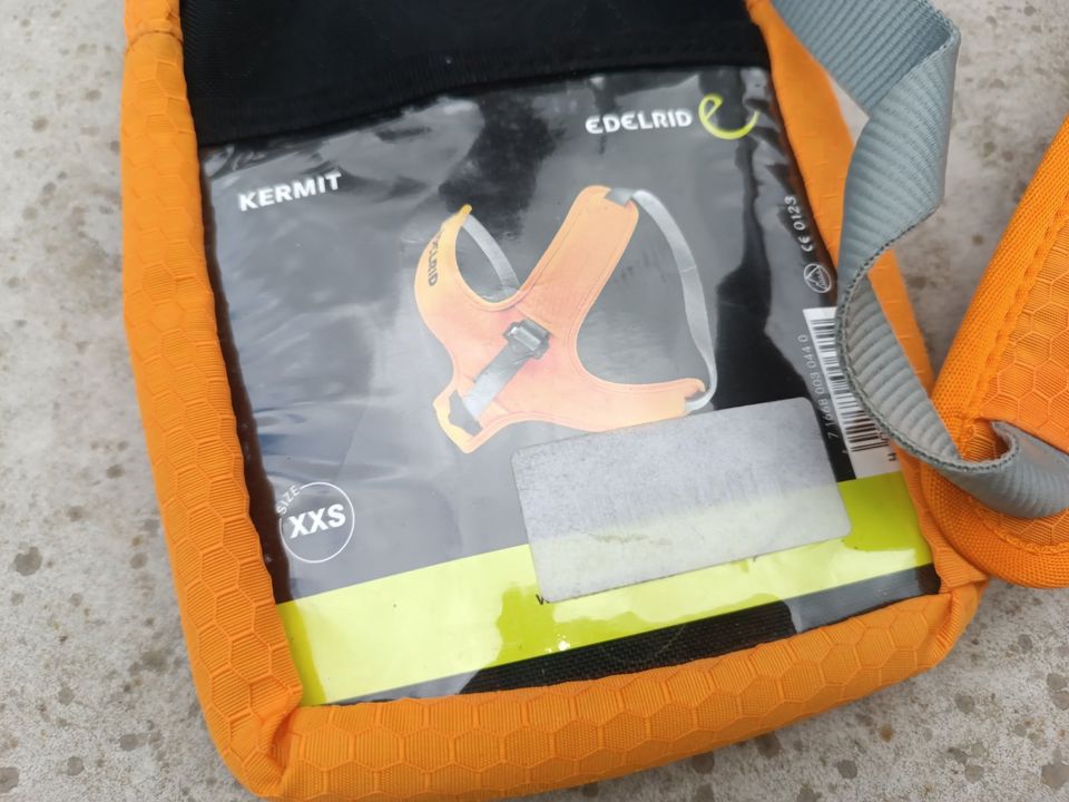 Edelrid Kermit Brustgurt orange Kinder XXS NP 30€ in Grünhain-Beierfeld 